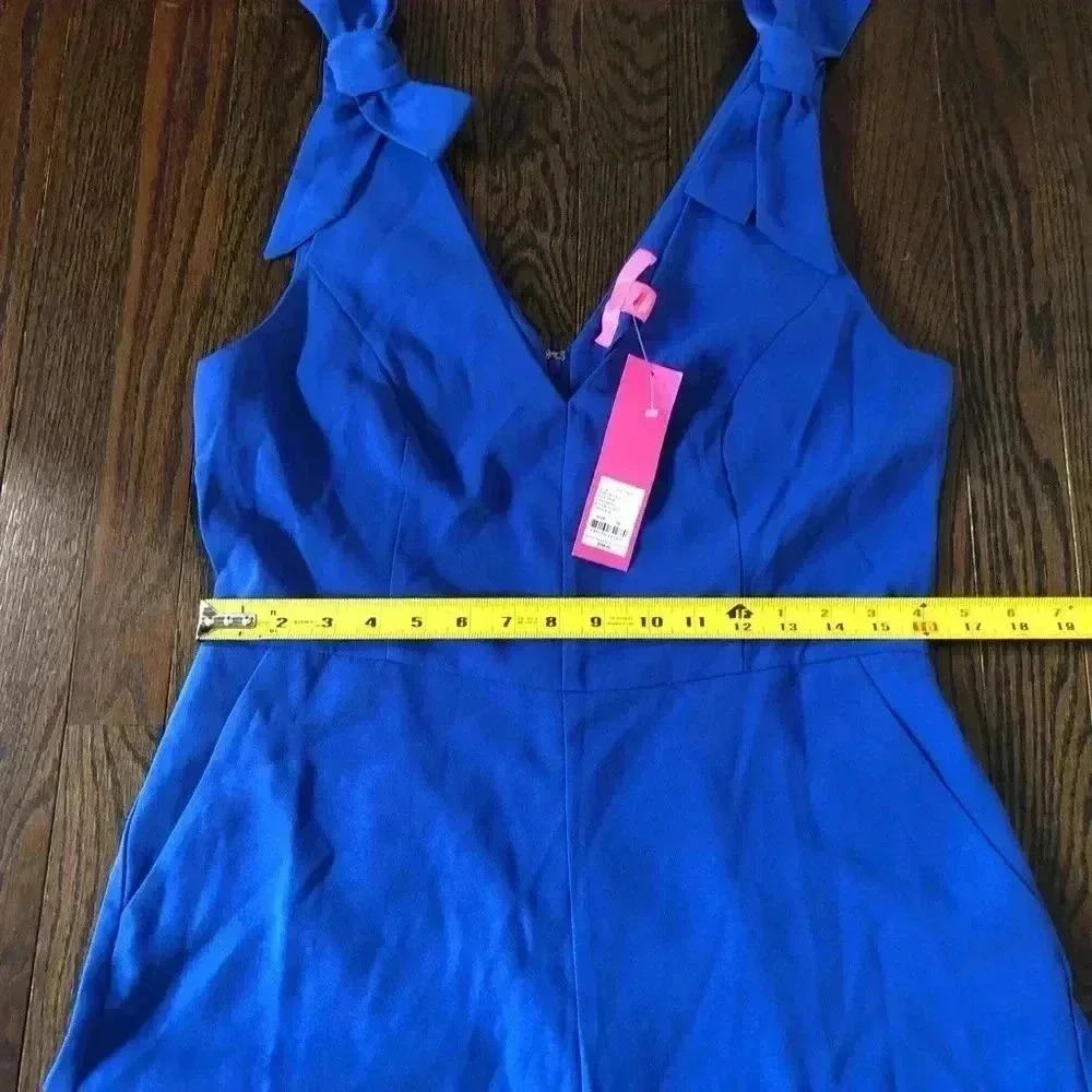 Lilly Pulitzer Women's 10 Danni Jumpsuit in Corsica Blue - NWT!! - Picture 10 of 13